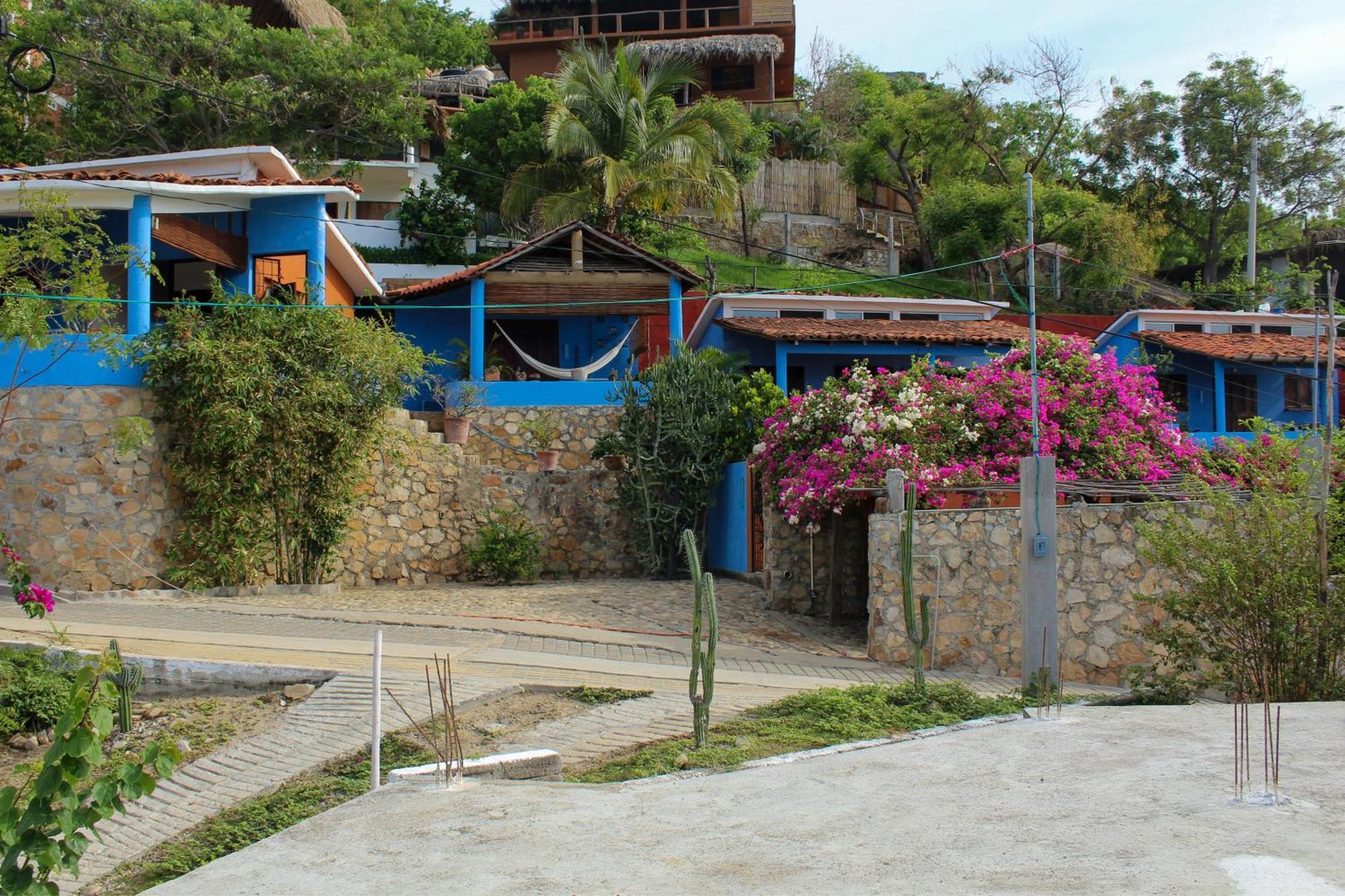 Casa Azul Otel San Agustinillo Dış mekan fotoğraf