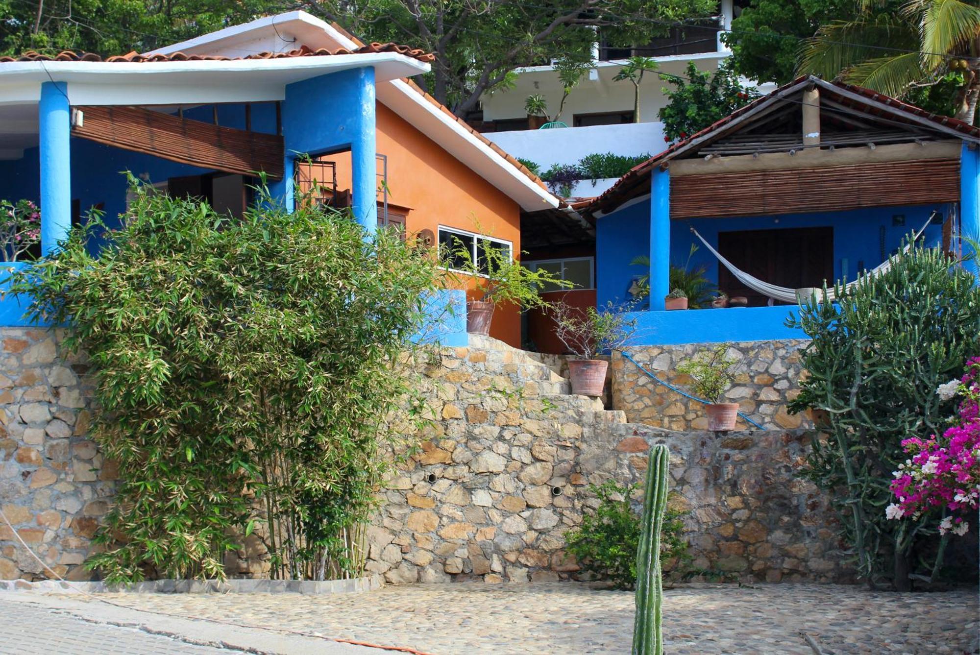 Casa Azul Otel San Agustinillo Dış mekan fotoğraf