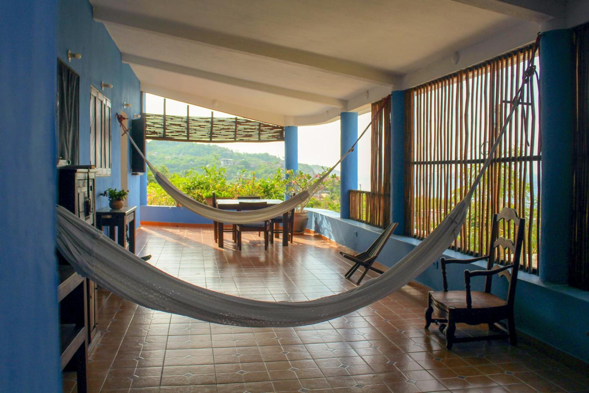 Casa Azul Otel San Agustinillo Dış mekan fotoğraf