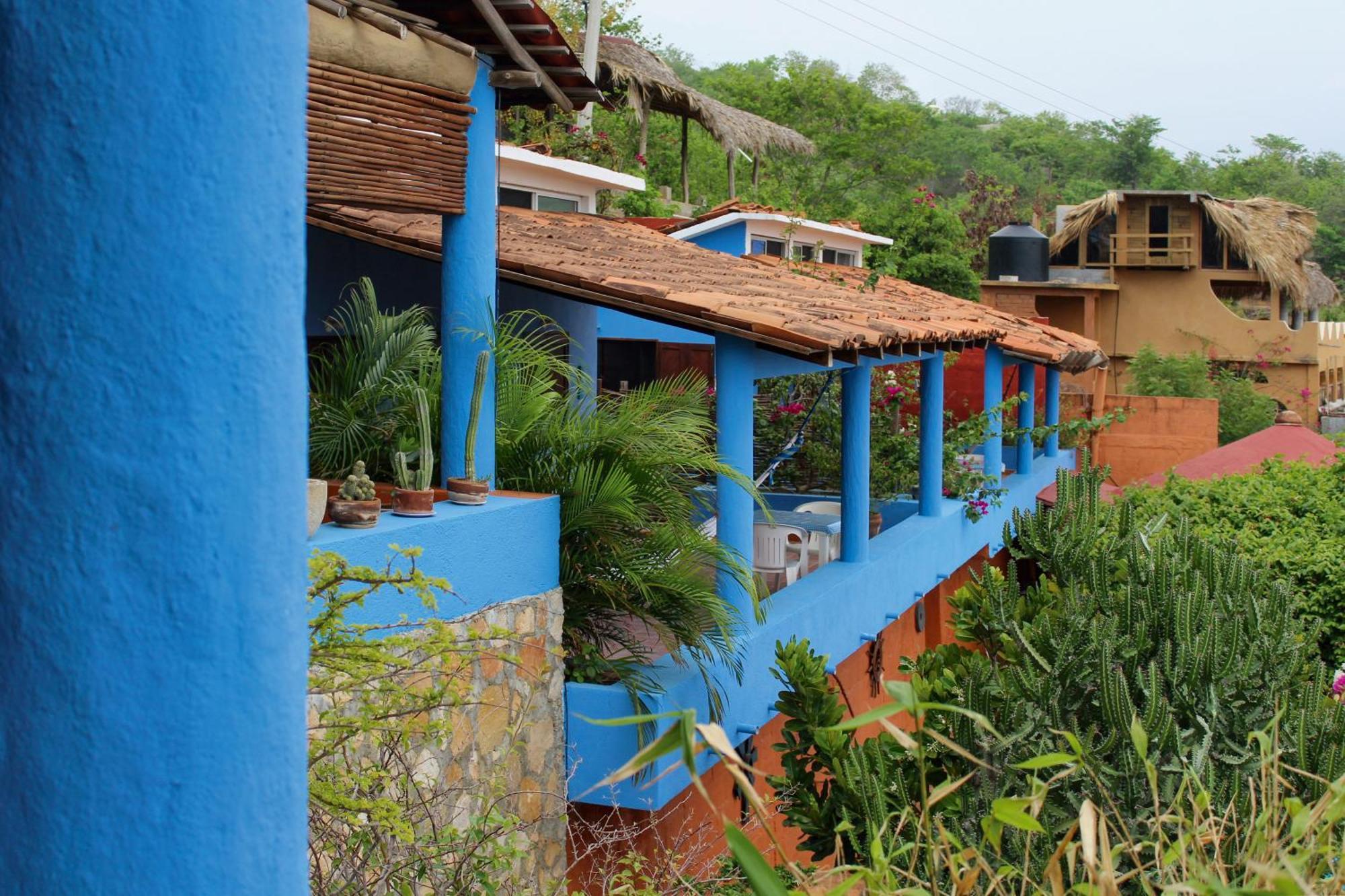 Casa Azul Otel San Agustinillo Dış mekan fotoğraf