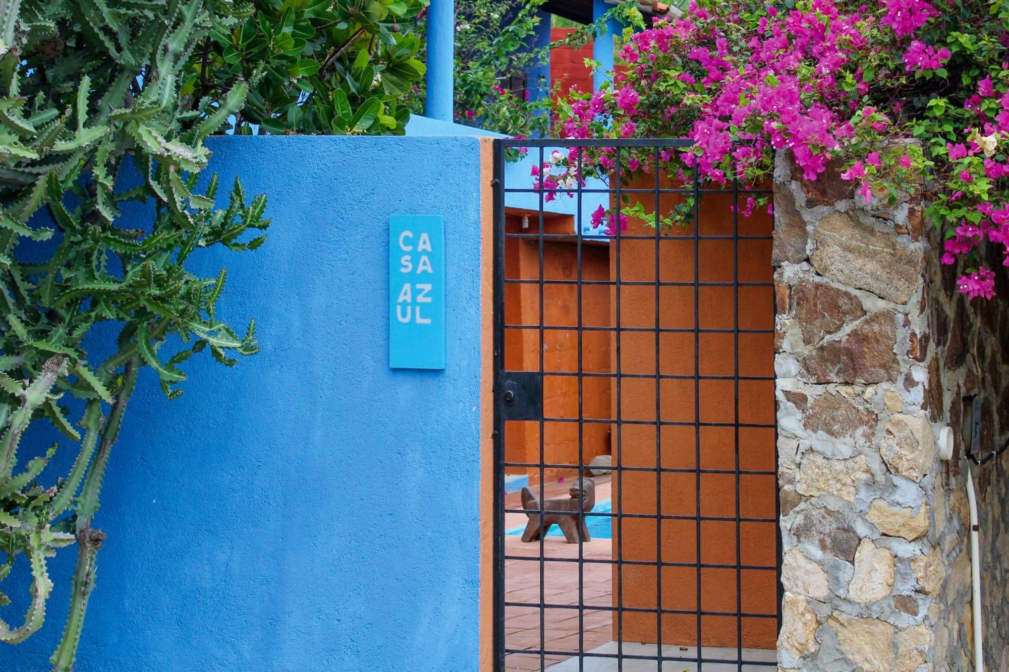 Casa Azul Otel San Agustinillo Dış mekan fotoğraf